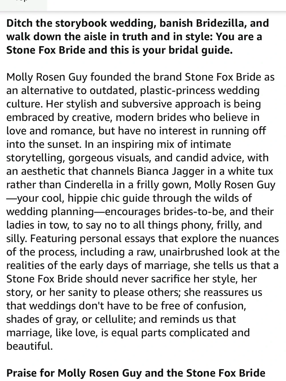 Stone Fox Bride: Love, Lust, and Wedding Planning for the Wild at Heart